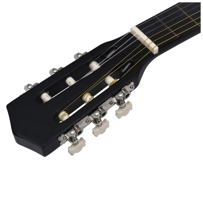 Classical Guitar for Beginner with Bag Black 3/4 36"