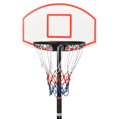 Basketball Stand White 216-250 cm Polyethene