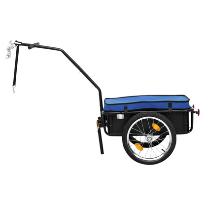 Bike Cargo Trailer/Hand Wagon 155x60x83 cm Steel Blue