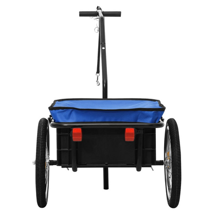 Bike Cargo Trailer/Hand Wagon 155x60x83 cm Steel Blue