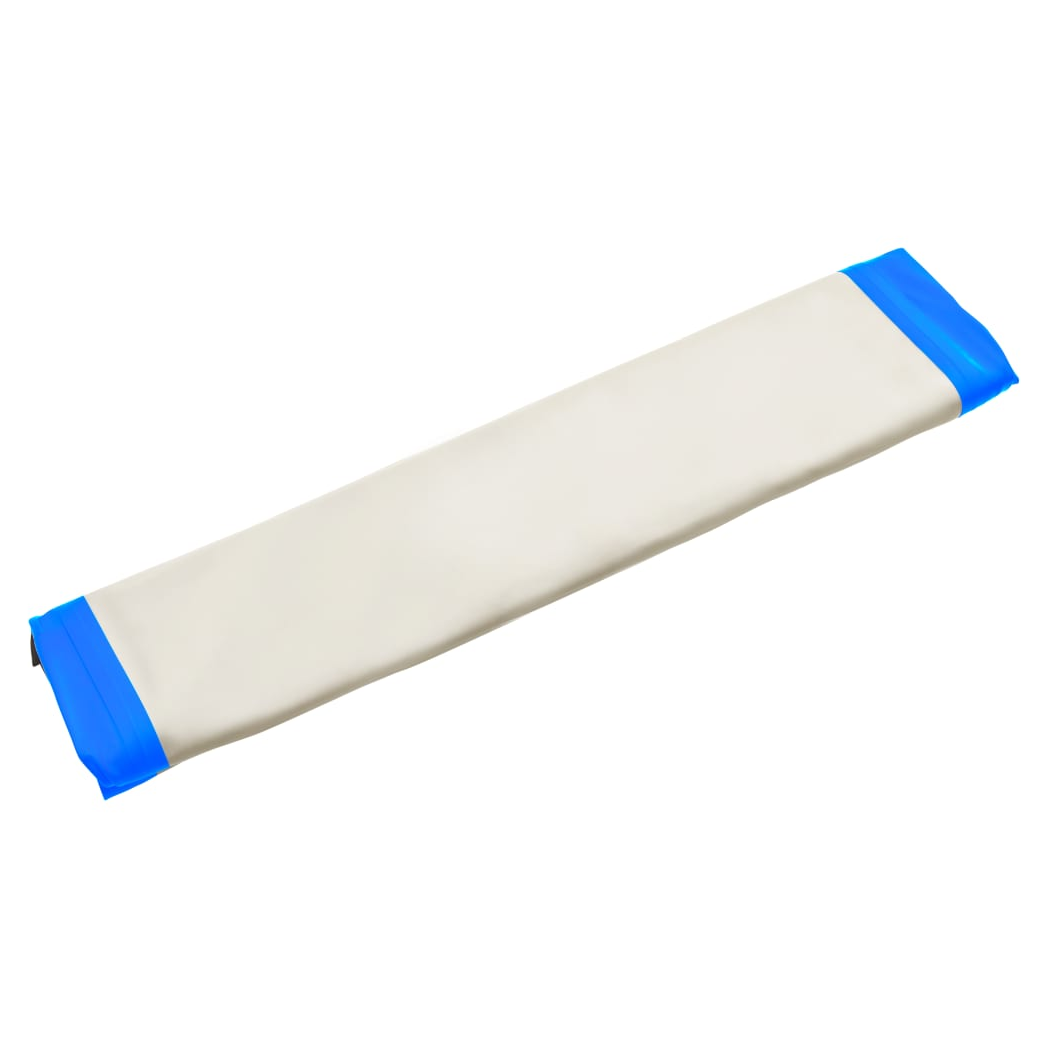Inflatable Floating Deck Blue and White 200x150x15 cm