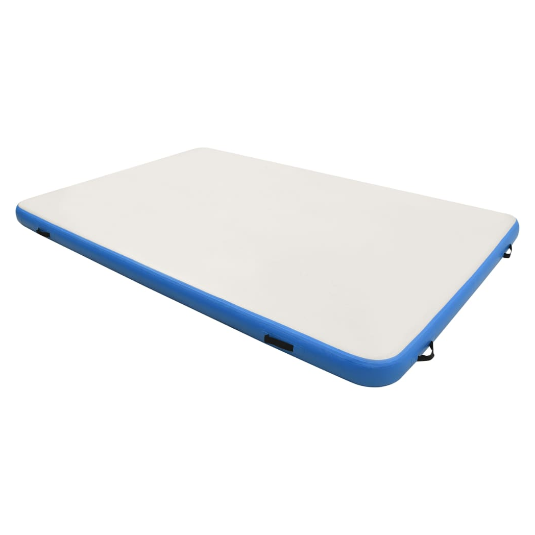 Inflatable Floating Deck Blue and White 300x200x15 cm