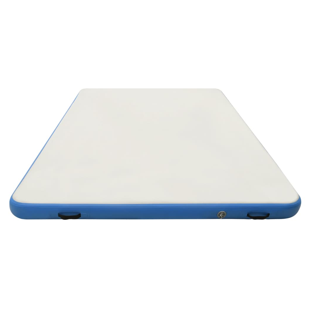 Inflatable Floating Deck Blue and White 300x200x15 cm