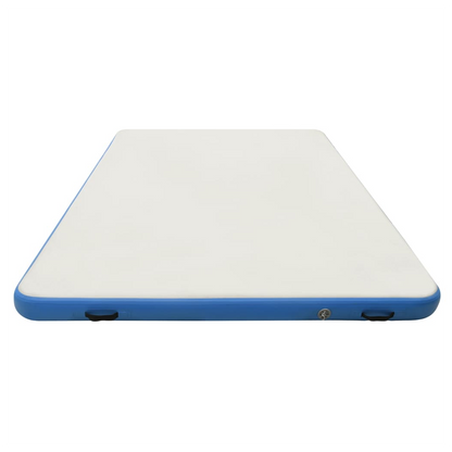 Inflatable Floating Deck Blue and White 300x150x15 cm