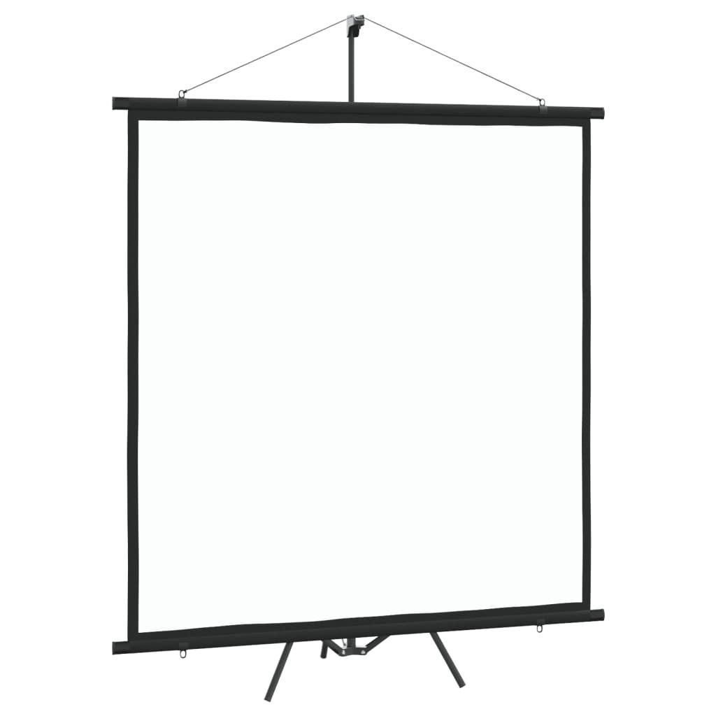 Projection Screen with Tripod 63" 1:1
