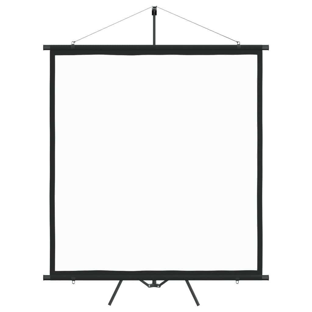 Projection Screen with Tripod 63" 1:1