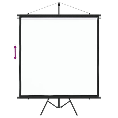 Projection Screen with Tripod 57" 1:1