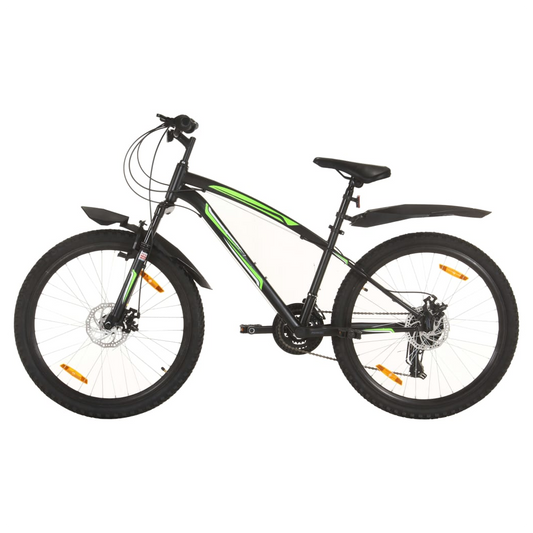 Mountain Bike 21 Speed 26 inch Wheel 36 cm Black
