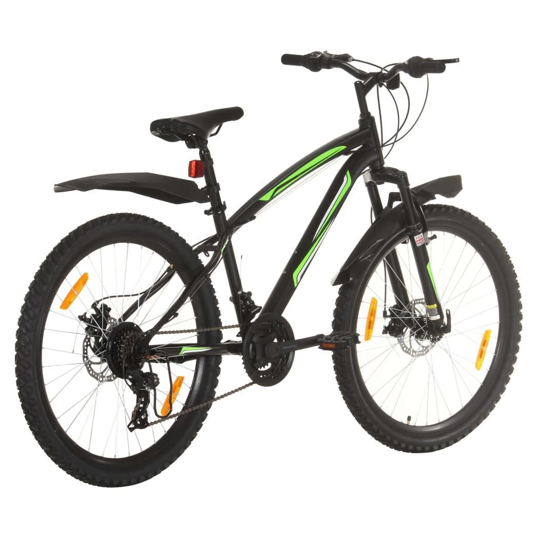 Mountain Bike 21 Speed 26 inch Wheel 36 cm Black