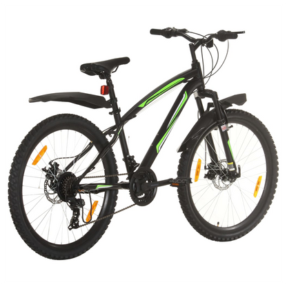 Mountain Bike 21 Speed 26 inch Wheel 36 cm Black