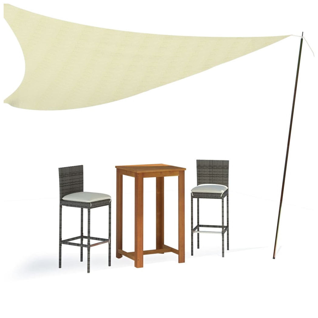 Sunshade Sail Pole 200 cm Galvanised Steel