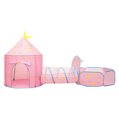 Children Play Tent with 250 Balls Pink 301x120x128 cm