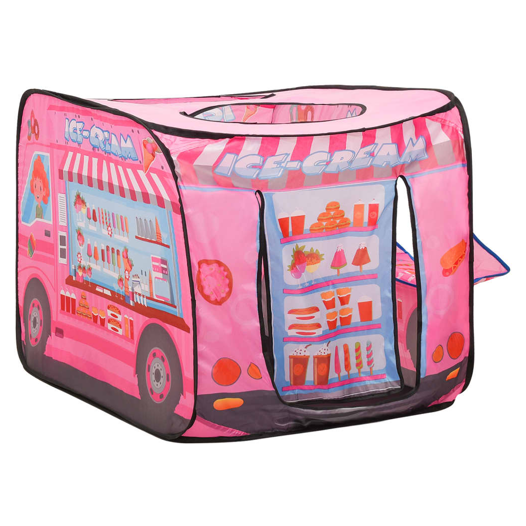 Children Play Tent with 250 Balls Pink 70x112x70 cm