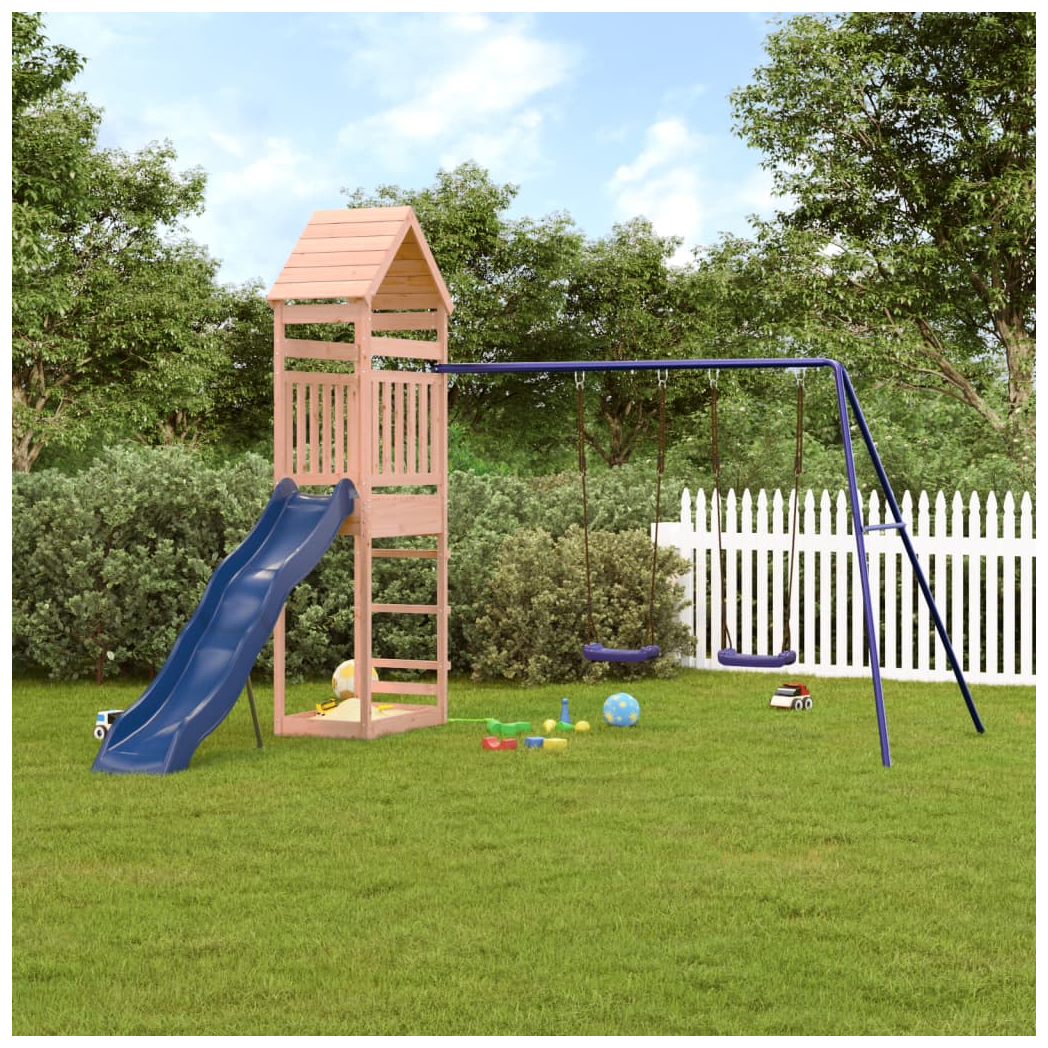 Outdoor Playset Solid Wood Douglas