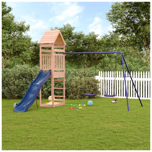 Outdoor Playset Solid Wood Douglas