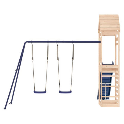 Outdoor Playset Solid Wood Pine