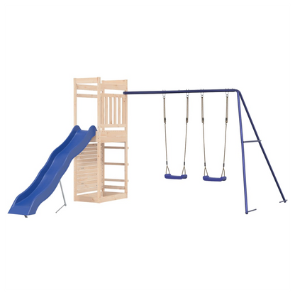 Outdoor Playset Solid Wood Pine