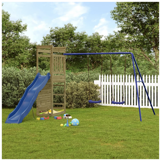 Outdoor Playset Impregnated Wood Pine