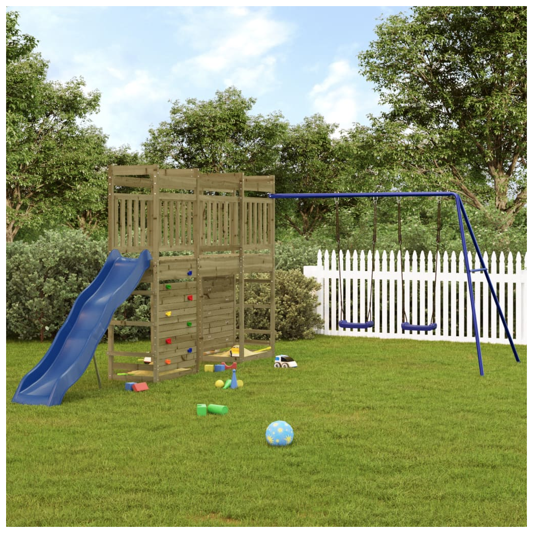 Outdoor Playset Impregnated Wood Pine