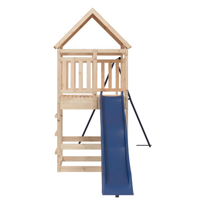 Outdoor Playset Solid Wood Pine