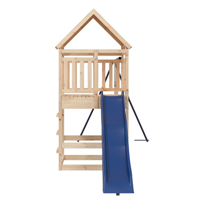 Outdoor Playset Solid Wood Pine