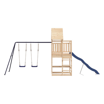 Outdoor Playset Solid Wood Pine