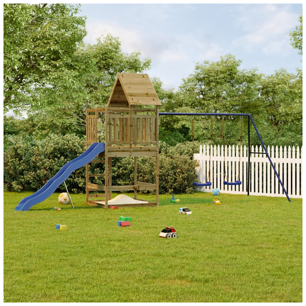 Outdoor Playset Impregnated Wood Pine