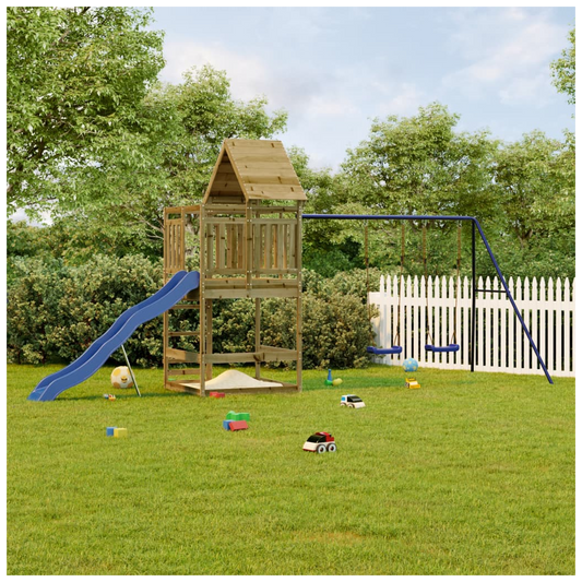 Outdoor Playset Impregnated Wood Pine