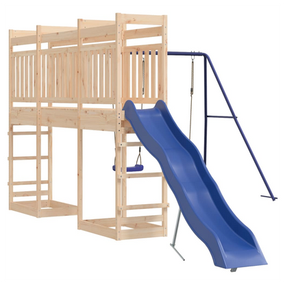 Outdoor Playset Solid Wood Pine