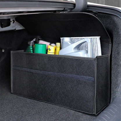 Black Large Anti Slip Car Trunk Boot Storage Organiser Case Tool Bag