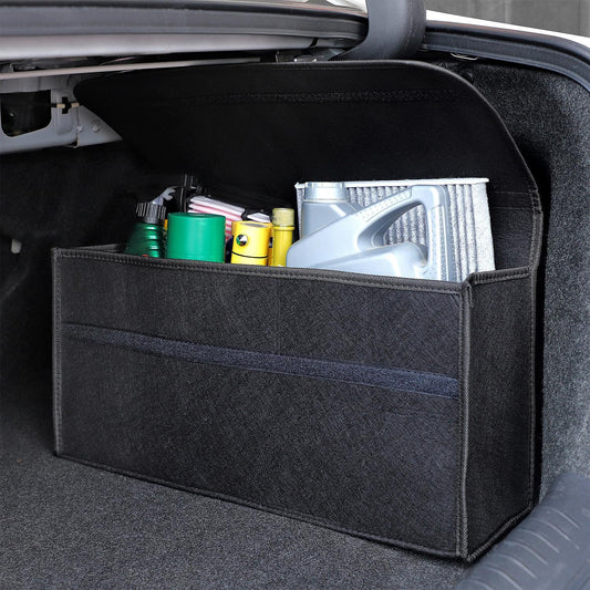 Black Large Anti Slip Car Trunk Boot Storage Organiser Case Tool Bag