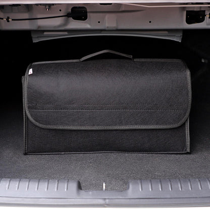 Black Large Anti Slip Car Trunk Boot Storage Organiser Case Tool Bag