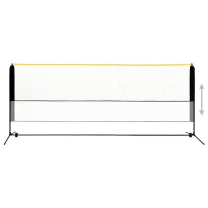 Adjustable Badminton Net 400x103x94-158 cm Metal