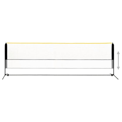 Adjustable Badminton Net 500x103x94-158 cm Metal