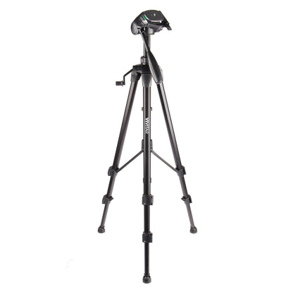 Vivitar VIV-VPT-3662 Professional Tripod with 3-Way Fluid Pan Head (62 Inches)