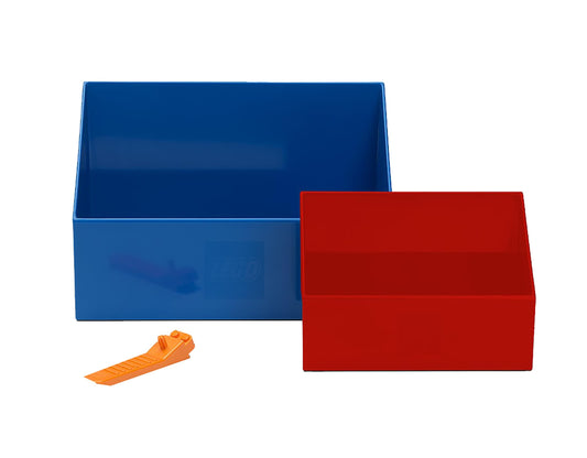LEGO Brick 2 Piece Scooper Set | Blue & Red