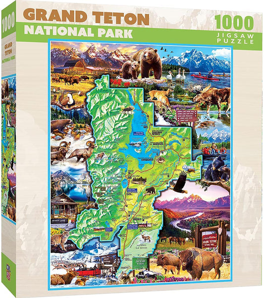 Grand Tetons 1000 Piece Jigsaw Puzzle