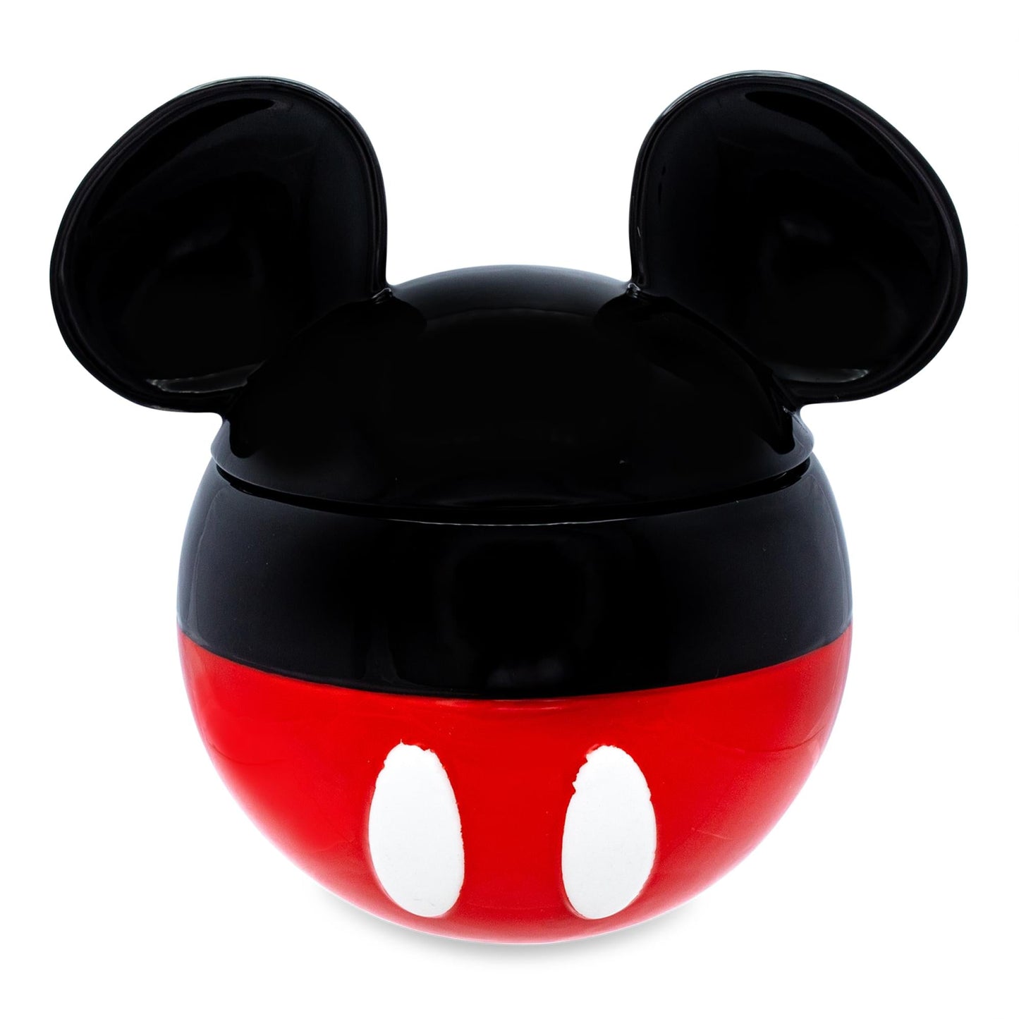 Disney Mickey Mouse Ceramic Cookie Jar Container With Lid | 6 Inches Tall