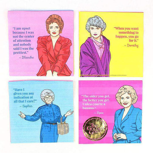 The Golden Girls Lunch Party Napkins | 16 Pack
