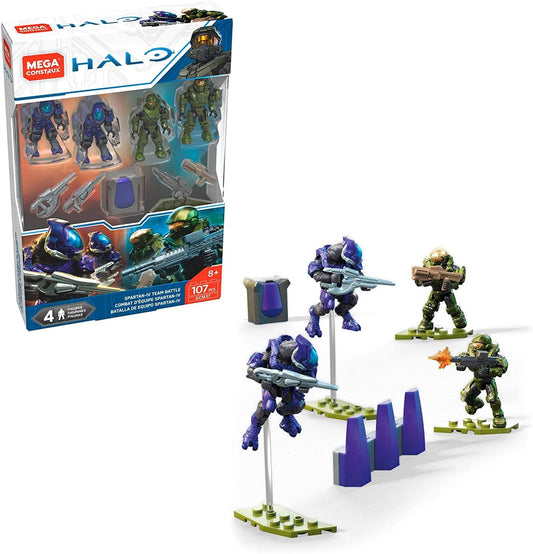 HALO Mega Construx Building Set | Spartan-IV Team Battle