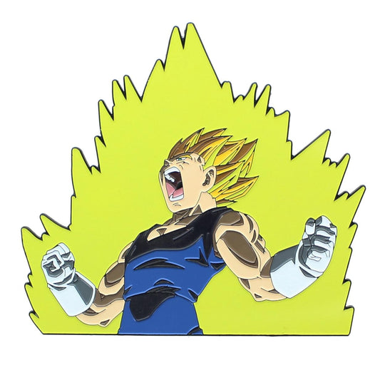 Dragon Ball Z 5.5 Inch Magnetic Pin | Super Saiyan Vegeta