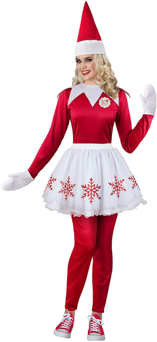 Elf On The Shelf Lady Elf Adult Costume | X-Small