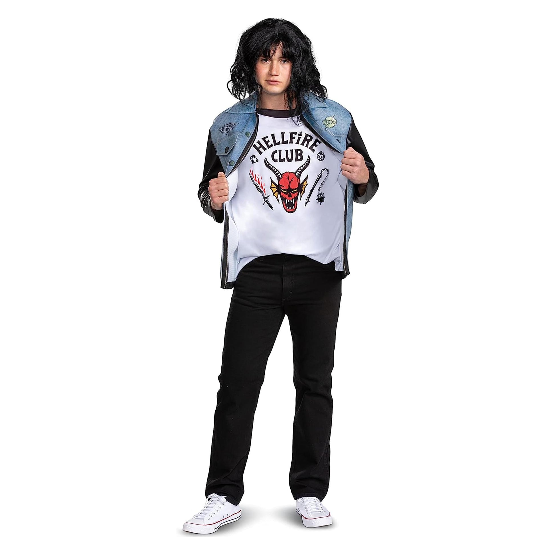 Stranger Things Eddie S4 Adult Costume | Medium (38-40)