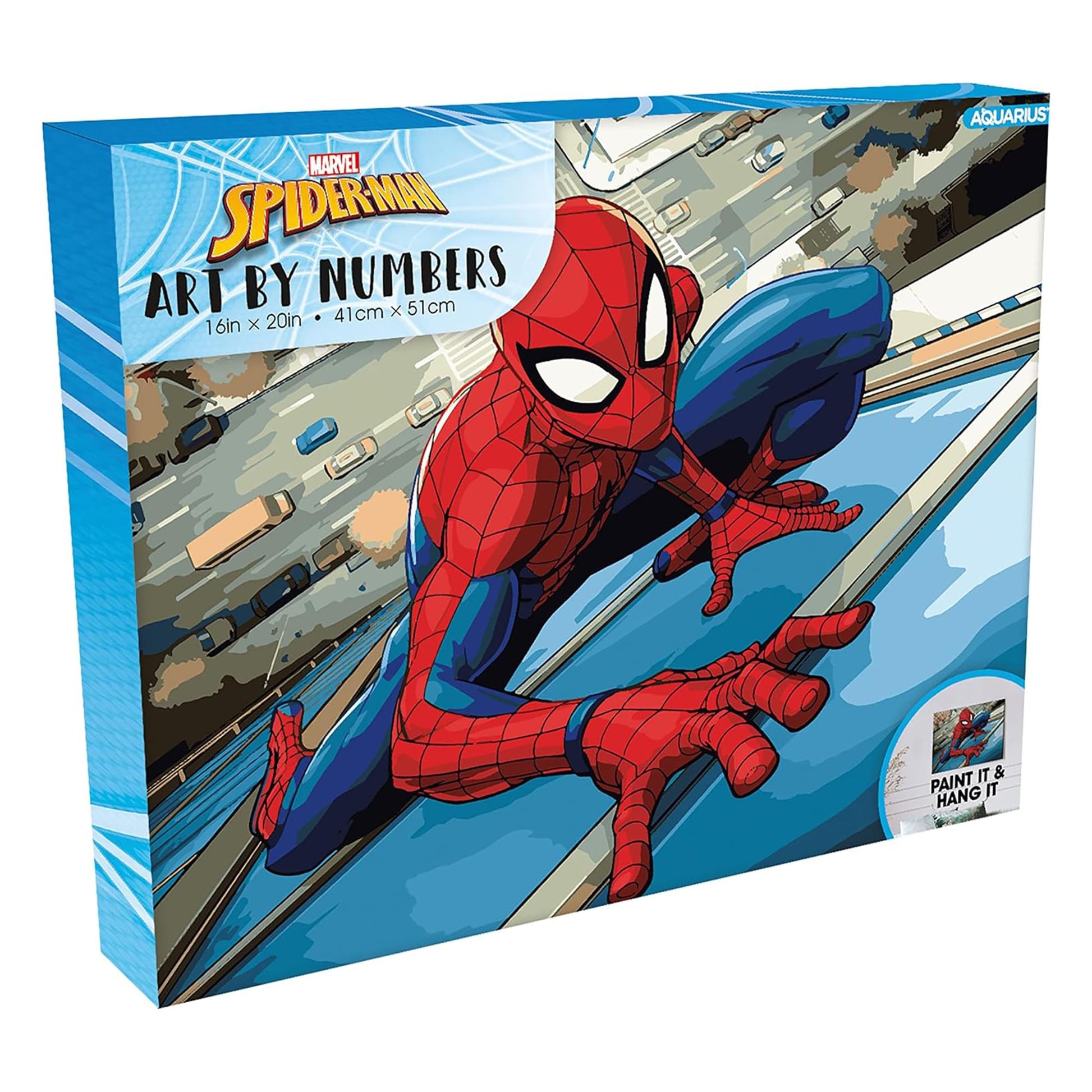 Marvel Spider-Man Art-By-Numbers Craft Kit
