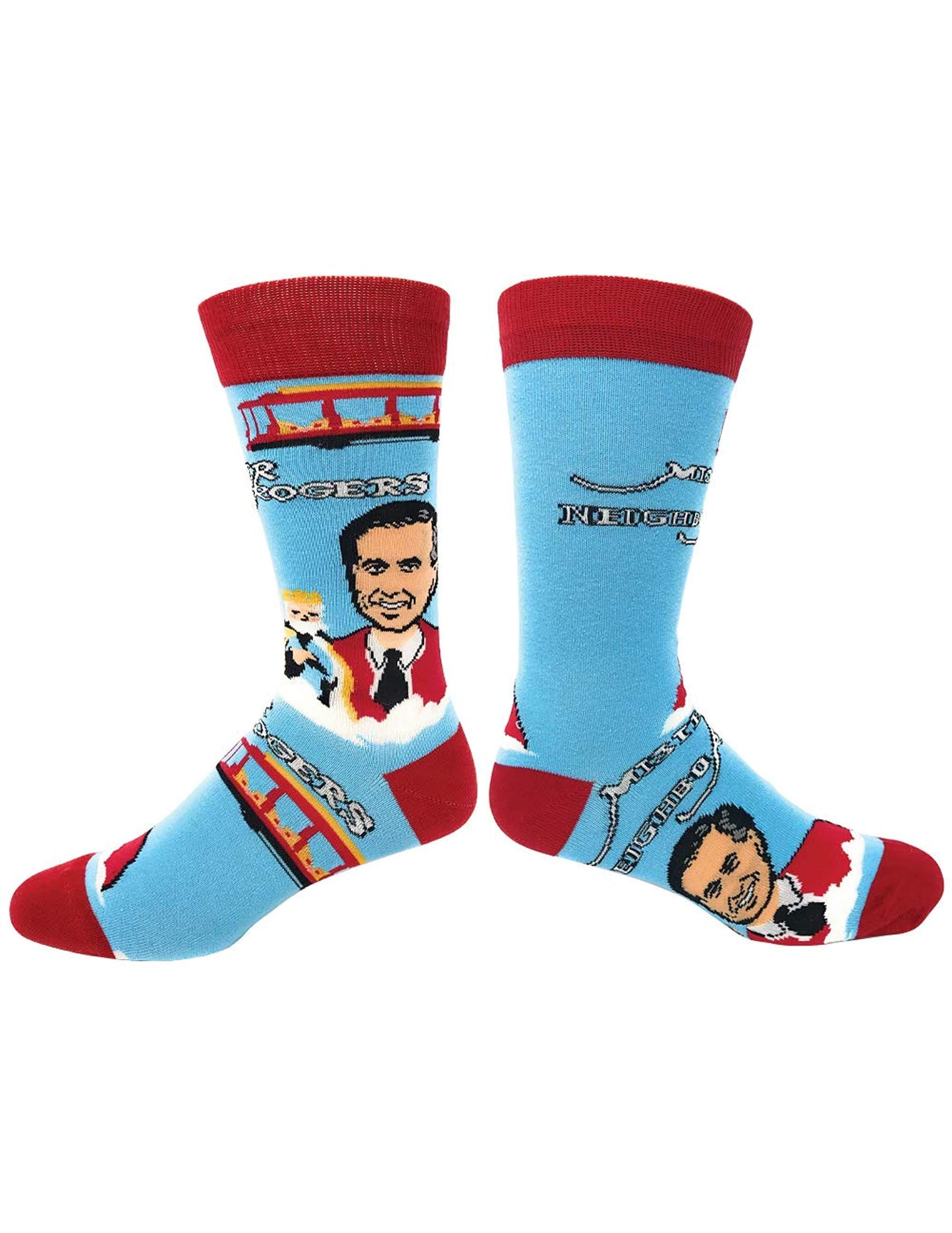 Mister Rogers Neighborhood Good Day Women's Crew Socks | One Size