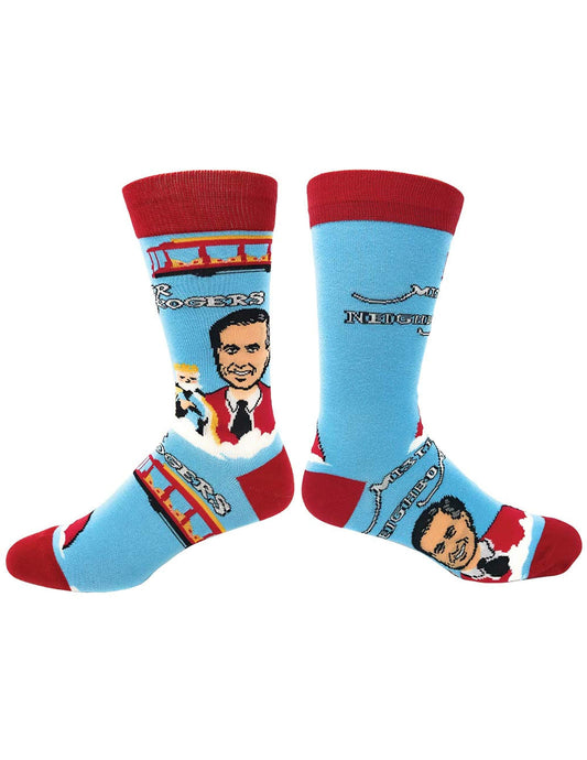 Mister Rogers Neighborhood Good Day Women's Crew Socks | One Size