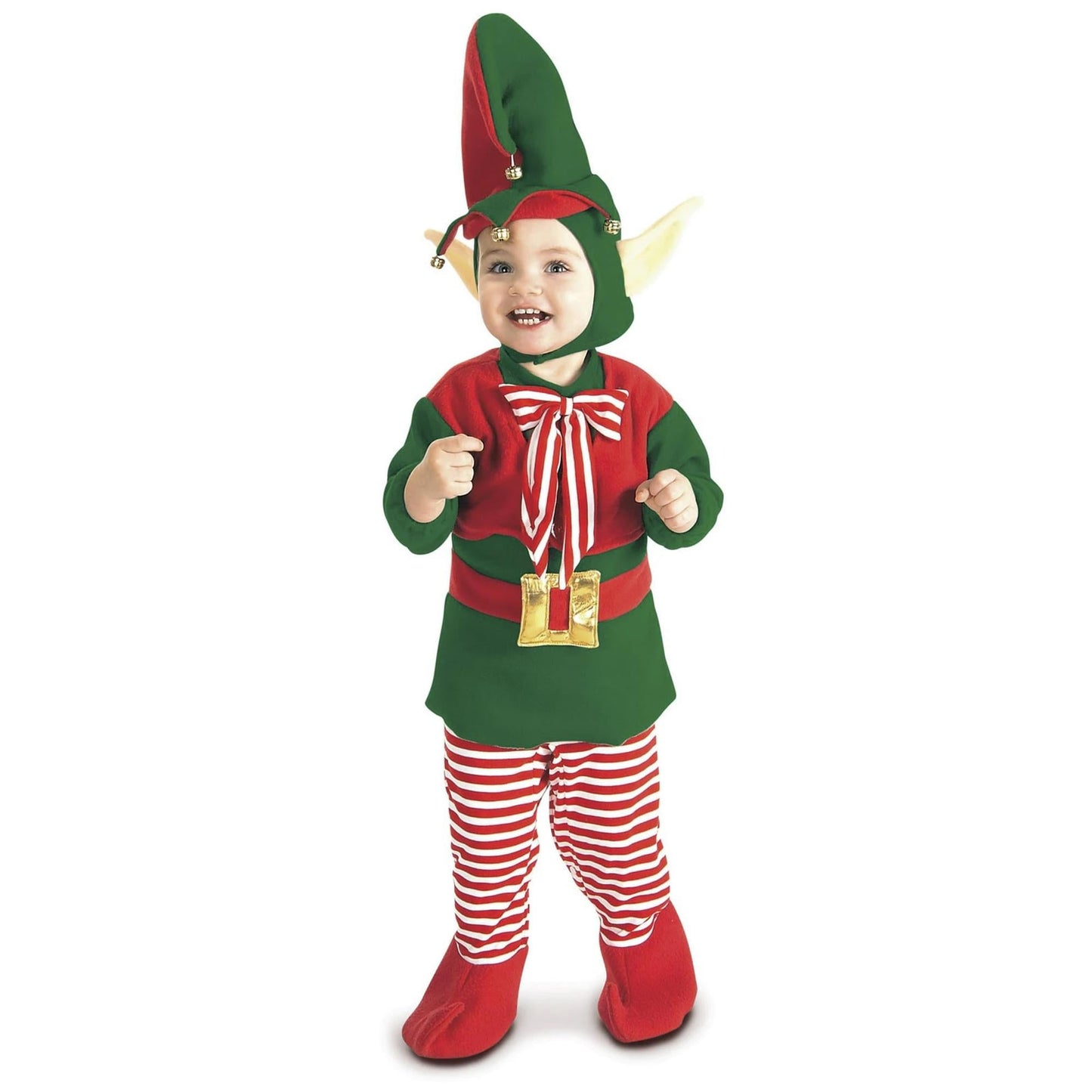 Santa's Helper Elf Fleece Costume Infant 6-12 Months