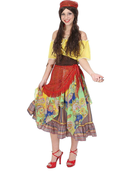Elite Quality Fortune Teller Adult Costume - Medium