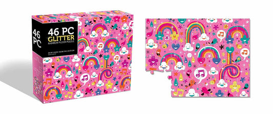 Glitter Rainbow 46 Piece Jigsaw Puzzle