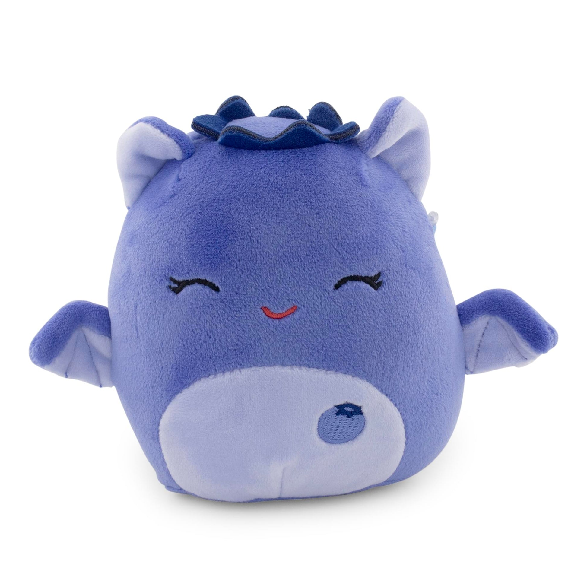 Squishmallows Fruit Hybrid Squad 5 Inch Plush | Bessie The Blueberry Bat